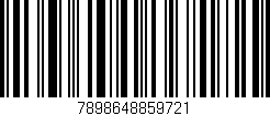 Código de barras (EAN, GTIN, SKU, ISBN): '7898648859721'