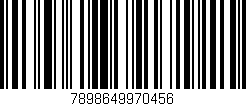 Código de barras (EAN, GTIN, SKU, ISBN): '7898649970456'