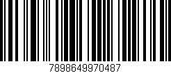 Código de barras (EAN, GTIN, SKU, ISBN): '7898649970487'
