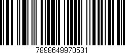 Código de barras (EAN, GTIN, SKU, ISBN): '7898649970531'