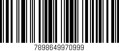 Código de barras (EAN, GTIN, SKU, ISBN): '7898649970999'