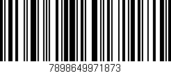 Código de barras (EAN, GTIN, SKU, ISBN): '7898649971873'