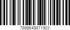 Código de barras (EAN, GTIN, SKU, ISBN): '7898649971903'