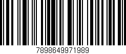 Código de barras (EAN, GTIN, SKU, ISBN): '7898649971989'