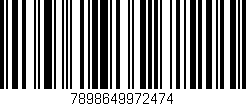 Código de barras (EAN, GTIN, SKU, ISBN): '7898649972474'