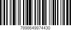 Código de barras (EAN, GTIN, SKU, ISBN): '7898649974430'