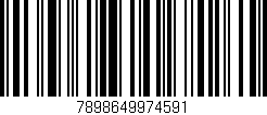 Código de barras (EAN, GTIN, SKU, ISBN): '7898649974591'