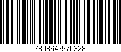 Código de barras (EAN, GTIN, SKU, ISBN): '7898649976328'