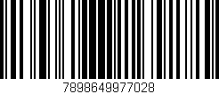 Código de barras (EAN, GTIN, SKU, ISBN): '7898649977028'