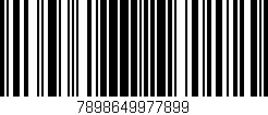 Código de barras (EAN, GTIN, SKU, ISBN): '7898649977899'