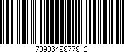 Código de barras (EAN, GTIN, SKU, ISBN): '7898649977912'