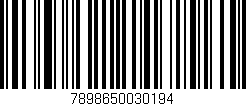 Código de barras (EAN, GTIN, SKU, ISBN): '7898650030194'
