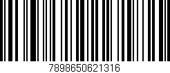 Código de barras (EAN, GTIN, SKU, ISBN): '7898650621316'