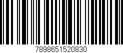 Código de barras (EAN, GTIN, SKU, ISBN): '7898651520830'