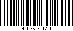 Código de barras (EAN, GTIN, SKU, ISBN): '7898651521721'