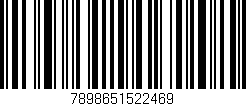 Código de barras (EAN, GTIN, SKU, ISBN): '7898651522469'