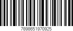 Código de barras (EAN, GTIN, SKU, ISBN): '7898651970925'