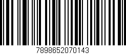 Código de barras (EAN, GTIN, SKU, ISBN): '7898652070143'
