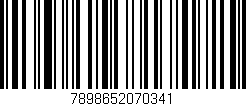 Código de barras (EAN, GTIN, SKU, ISBN): '7898652070341'