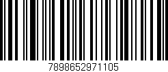 Código de barras (EAN, GTIN, SKU, ISBN): '7898652971105'
