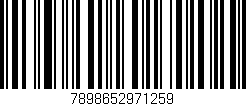 Código de barras (EAN, GTIN, SKU, ISBN): '7898652971259'