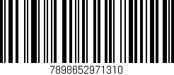 Código de barras (EAN, GTIN, SKU, ISBN): '7898652971310'