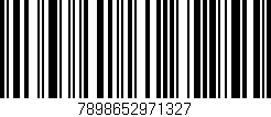 Código de barras (EAN, GTIN, SKU, ISBN): '7898652971327'