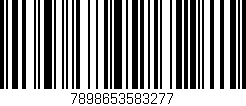 Código de barras (EAN, GTIN, SKU, ISBN): '7898653583277'