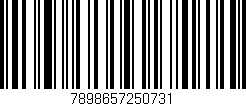 Código de barras (EAN, GTIN, SKU, ISBN): '7898657250731'
