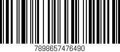 Código de barras (EAN, GTIN, SKU, ISBN): '7898657476490'