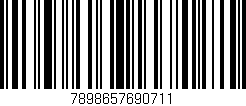 Código de barras (EAN, GTIN, SKU, ISBN): '7898657690711'