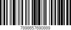 Código de barras (EAN, GTIN, SKU, ISBN): '7898657690889'