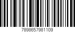 Código de barras (EAN, GTIN, SKU, ISBN): '7898657981109'