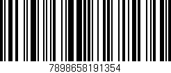 Código de barras (EAN, GTIN, SKU, ISBN): '7898658191354'