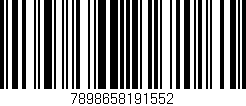 Código de barras (EAN, GTIN, SKU, ISBN): '7898658191552'
