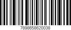 Código de barras (EAN, GTIN, SKU, ISBN): '7898658620038'