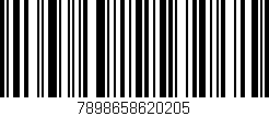 Código de barras (EAN, GTIN, SKU, ISBN): '7898658620205'