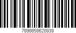 Código de barras (EAN, GTIN, SKU, ISBN): '7898658620939'