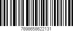 Código de barras (EAN, GTIN, SKU, ISBN): '7898658622131'
