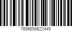 Código de barras (EAN, GTIN, SKU, ISBN): '7898658622445'