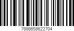 Código de barras (EAN, GTIN, SKU, ISBN): '7898658622704'