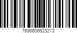 Código de barras (EAN, GTIN, SKU, ISBN): '7898658623213'