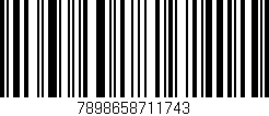 Código de barras (EAN, GTIN, SKU, ISBN): '7898658711743'
