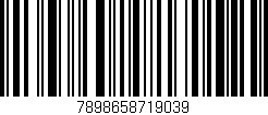 Código de barras (EAN, GTIN, SKU, ISBN): '7898658719039'