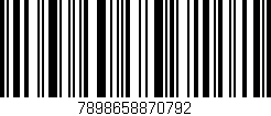 Código de barras (EAN, GTIN, SKU, ISBN): '7898658870792'