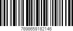 Código de barras (EAN, GTIN, SKU, ISBN): '7898659182146'