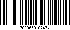 Código de barras (EAN, GTIN, SKU, ISBN): '7898659182474'
