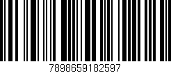 Código de barras (EAN, GTIN, SKU, ISBN): '7898659182597'
