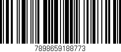 Código de barras (EAN, GTIN, SKU, ISBN): '7898659188773'