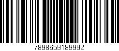 Código de barras (EAN, GTIN, SKU, ISBN): '7898659189992'